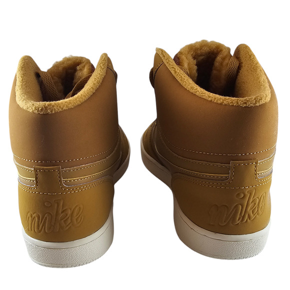 Nike Sneakers Women's 11 Ebernon Wheat Tan Mid High Tops Leather NWT - Picture 5 of 15